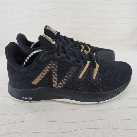 New Balance Mens TRNR Black Running Shoes Sneakers MXTRNRCK Size 10D EUC - Picture 1 of 11